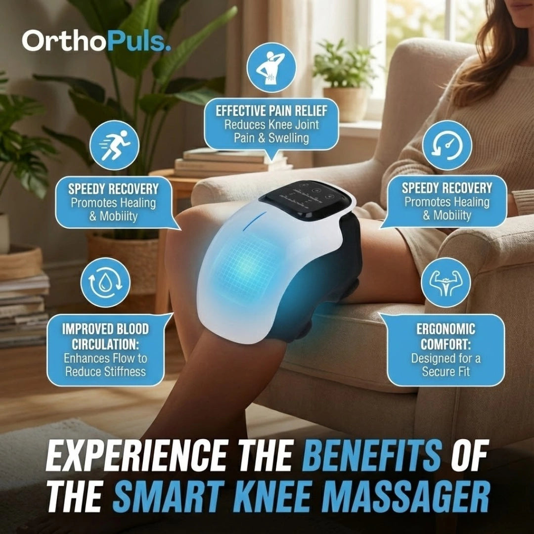 Instant Knee Pain & Stiffness Relief – OrthoPuls™ Neuro-Knee Decompression System (Grade II)