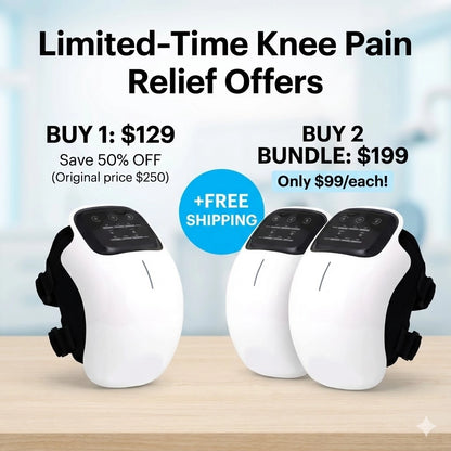 Instant Knee Pain & Stiffness Relief – OrthoPuls™ Neuro-Knee Decompression System (Grade II)